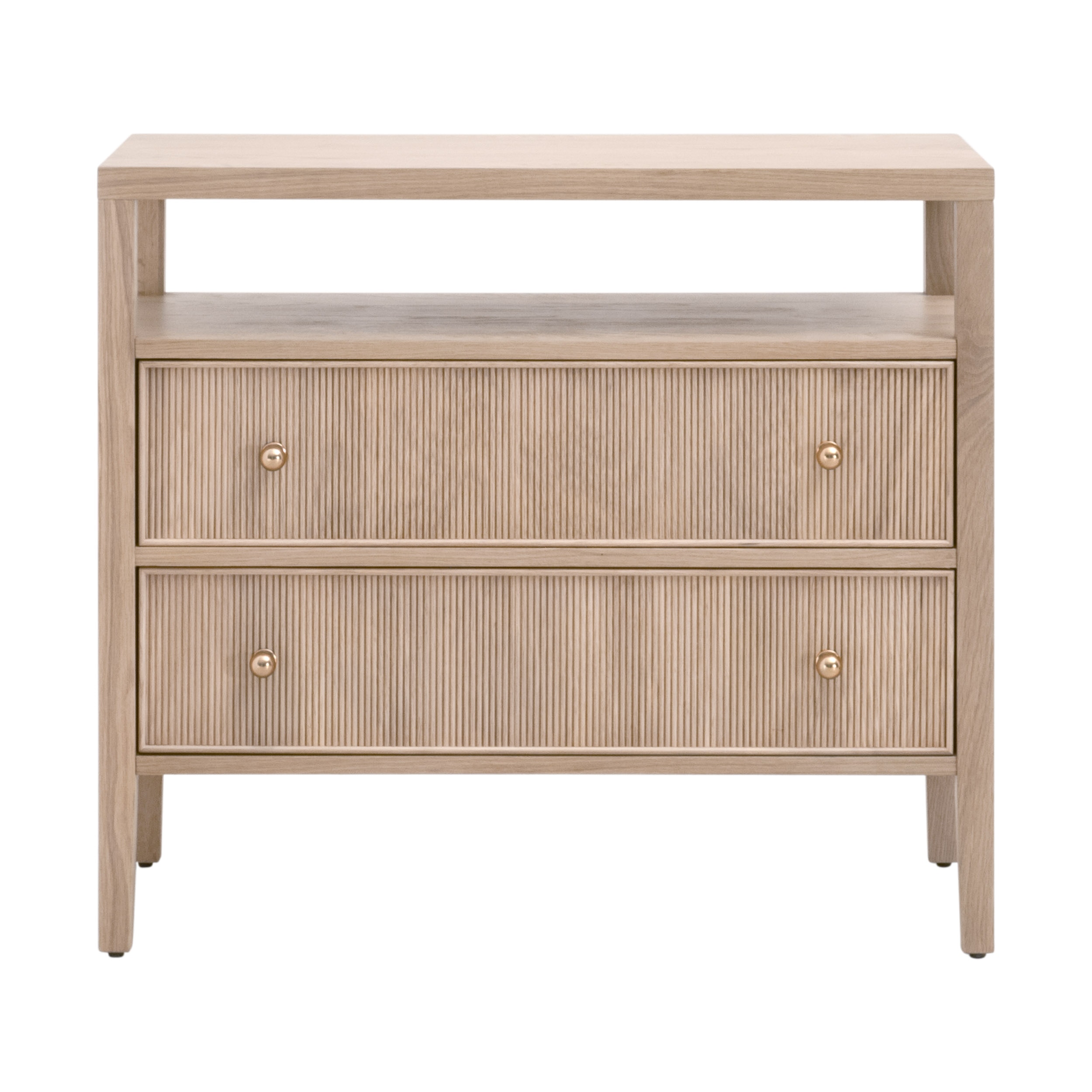 ニトロバンコ Essentials for Living Bedroom Highland Open Shelf 2-Drawer